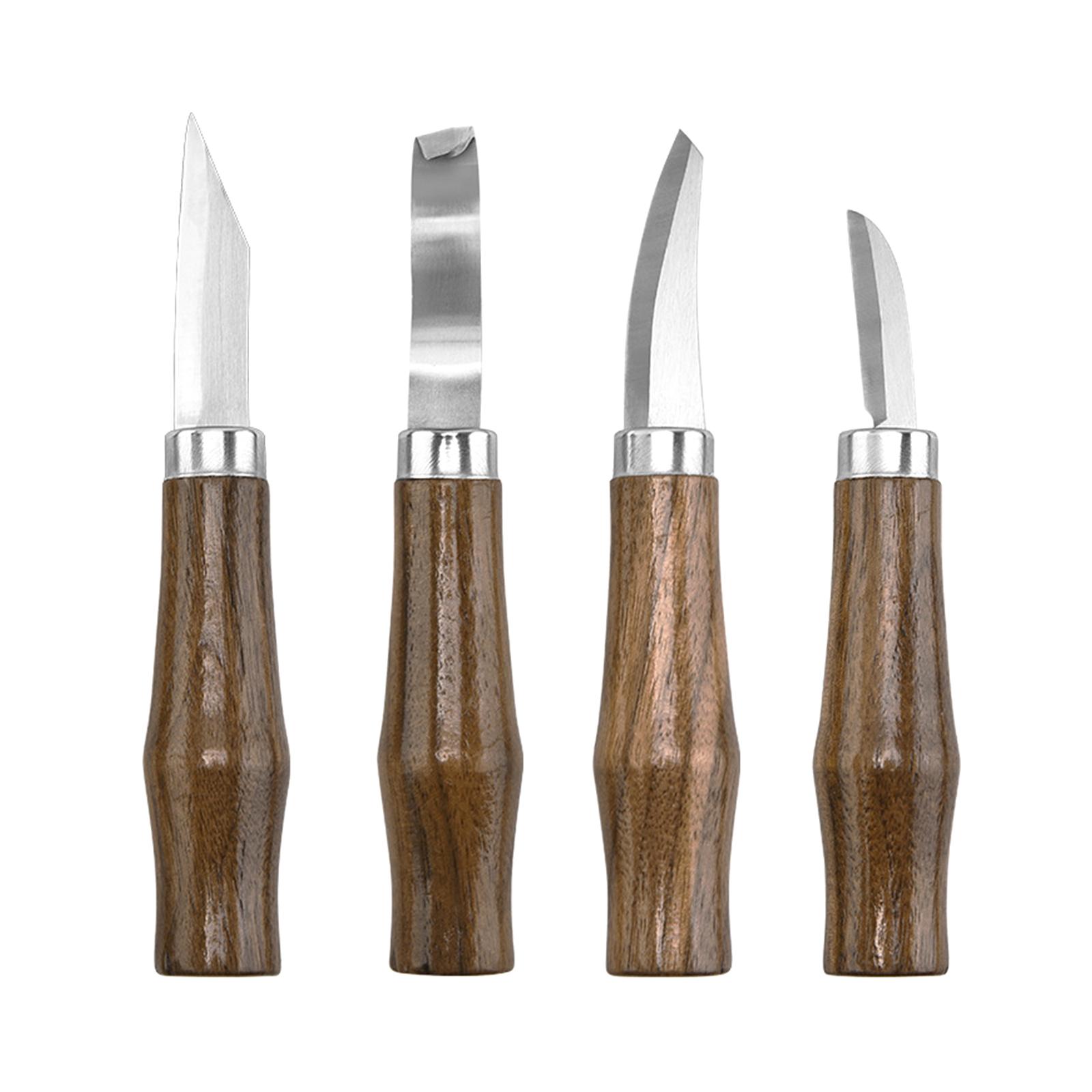 Woodworking Crafts - 7Pcs Professional Wood Carving Kit Woodworking