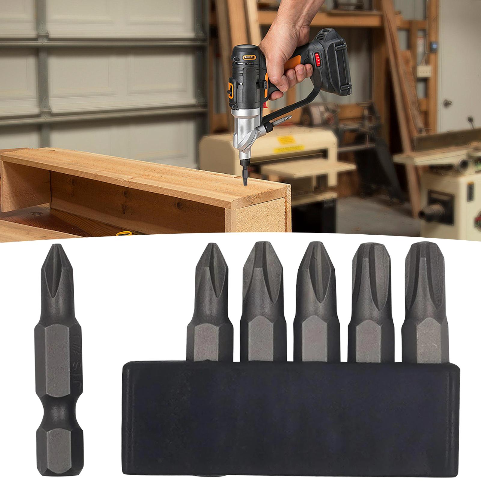 Woodworking Tools - Screwdriver Bits 1/4 Hex Shank 35mm