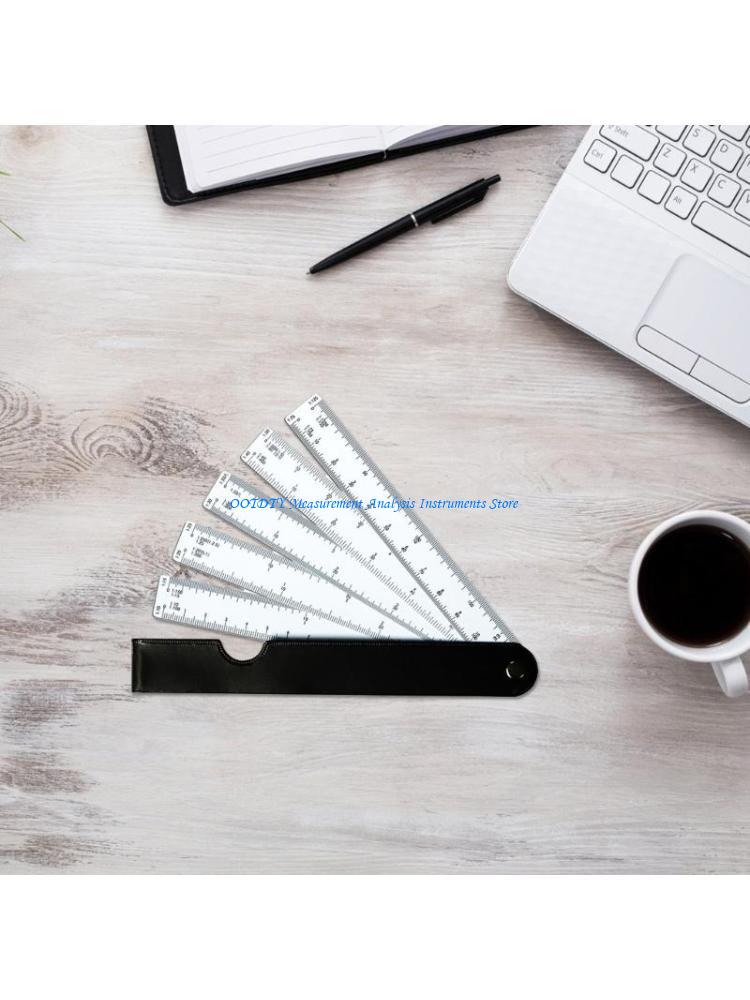 Woodworking For Engineers - 367D Upgraded Scale Ruler Engineer Scale