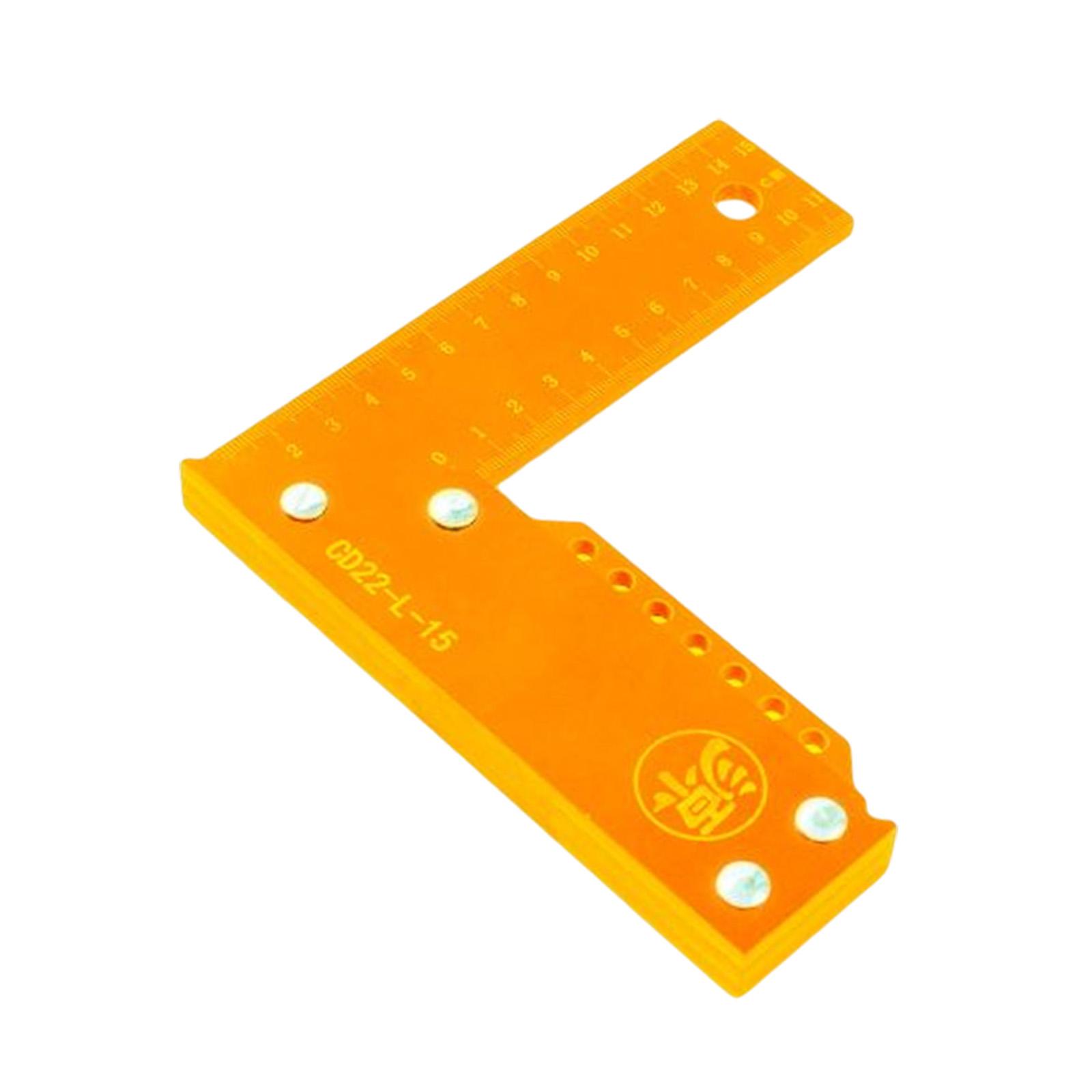 Woodworking For Engineers - L Shaped Square Ruler Angle Protractor