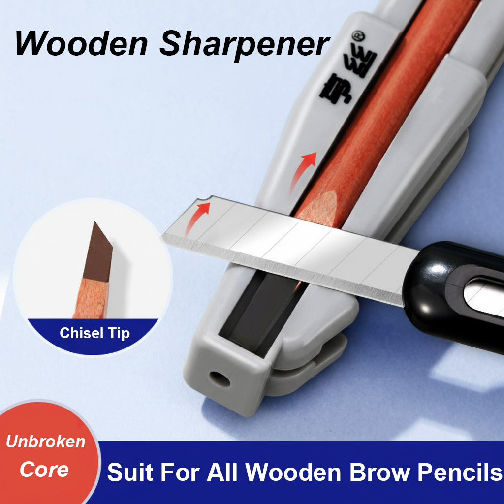Woodworking Tools - Wooden Eyebrow Pencil Sharpener for Chisel