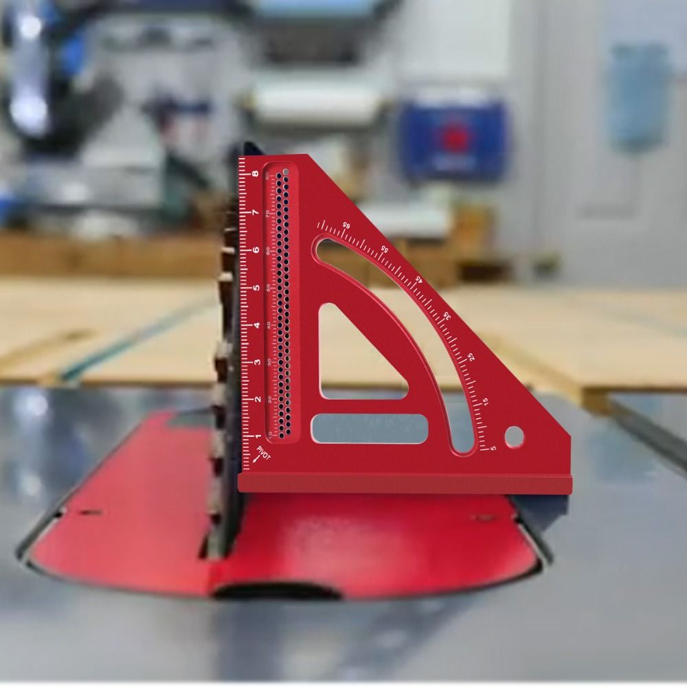 Woodworking For Engineers - Multi-Angle Measuring Ruler Woodworking Aluminum Alloy