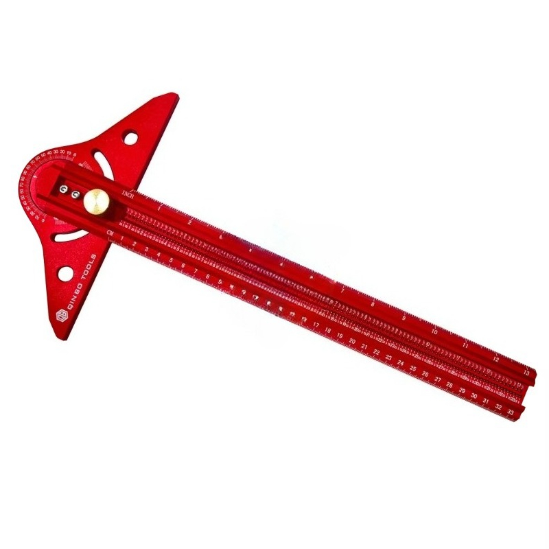 Woodworking Tools - 13 Inch Heavy-Duty Aluminum Alloy Protractor