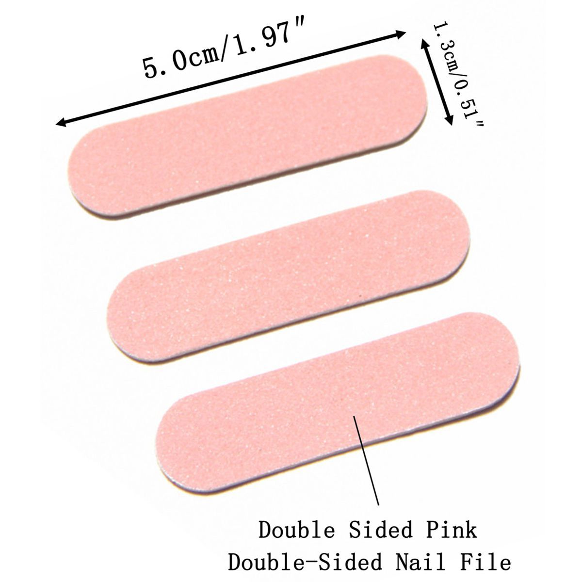 15 TO 1000 Pcs Pink Nail Files - Woodworking File ulasan dan harga