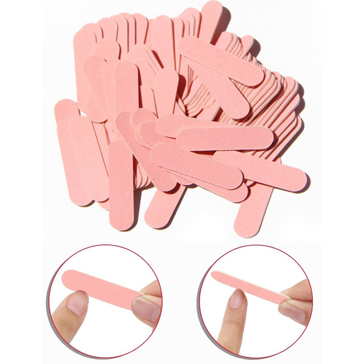 15 TO 1000 Pcs Pink Nail Files - Woodworking File ulasan dan harga