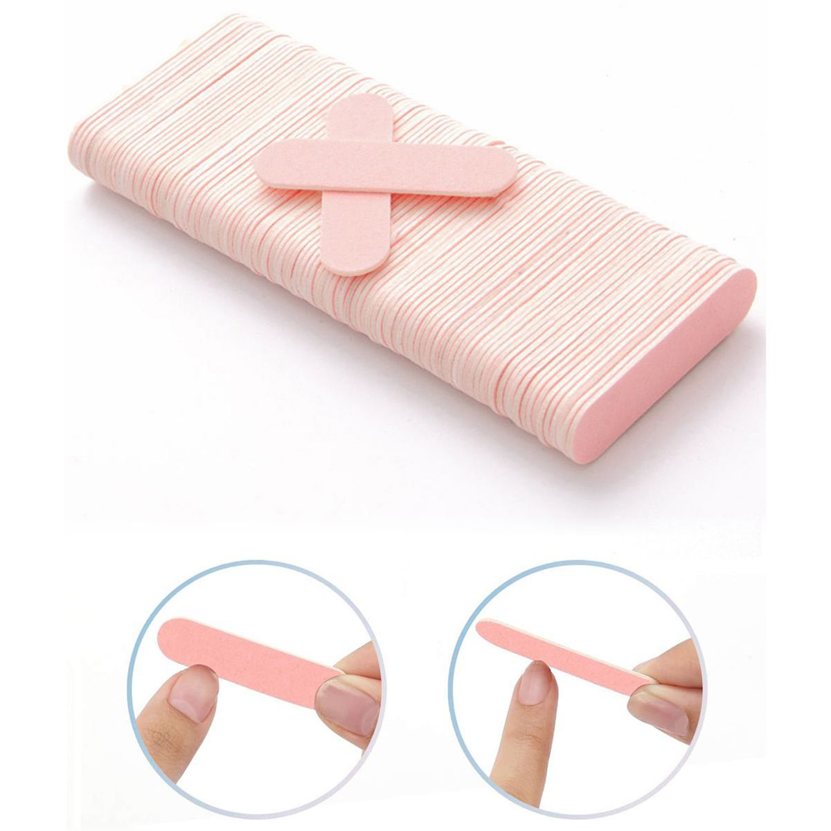 15 TO 1000 Pcs Pink Nail Files - Woodworking File ulasan dan harga