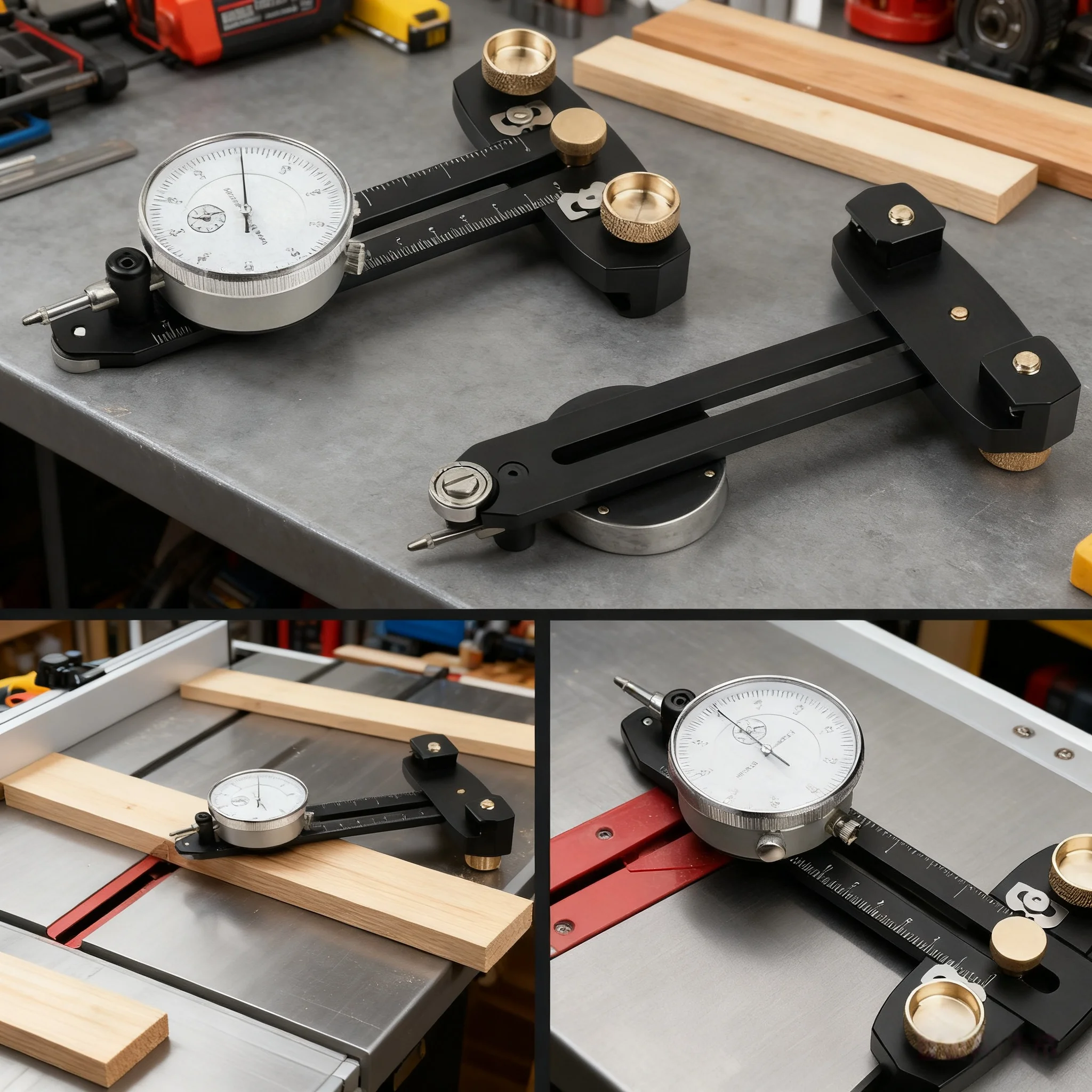 Accurate Table Saw Blade Align - Woodworking Kickback ulasan dan harga