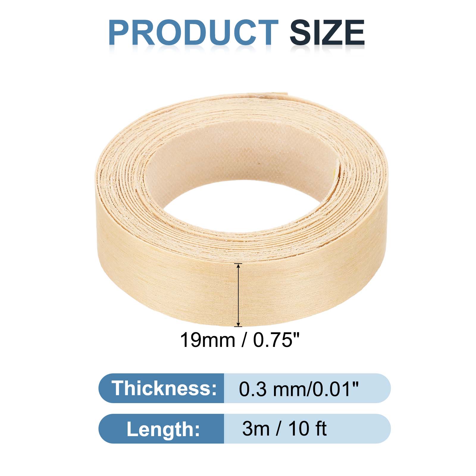3-30M Birch Edge Banding Wood  - Xfasten Woodworking Tape ulasan dan harga