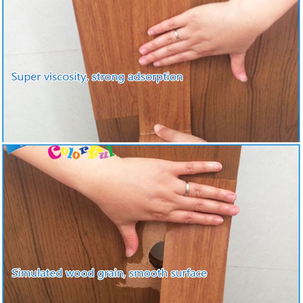5M/Roll Wood Grain Self-adhesi - Xfasten Woodworking Tape ulasan dan harga