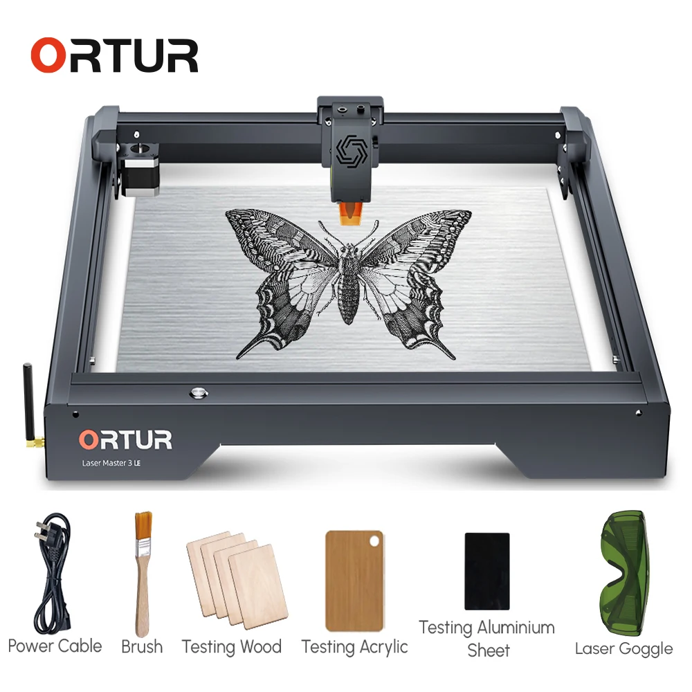 ORTUR OLM3 LE 10w Laser Engrav - Woodworking App ulasan dan harga