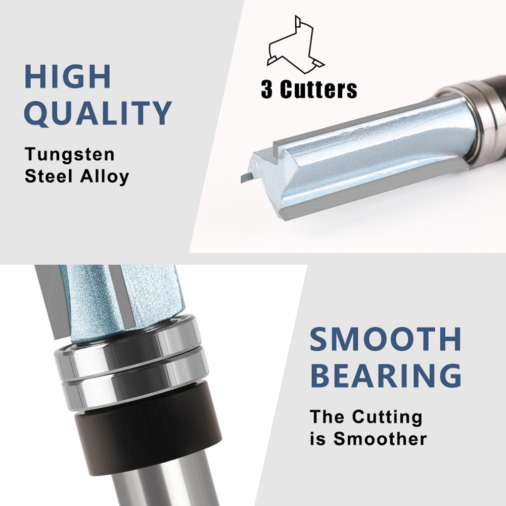 1 2*3 4*50.8 Wood Cutting Bit  - Woodworking Kickback ulasan dan harga