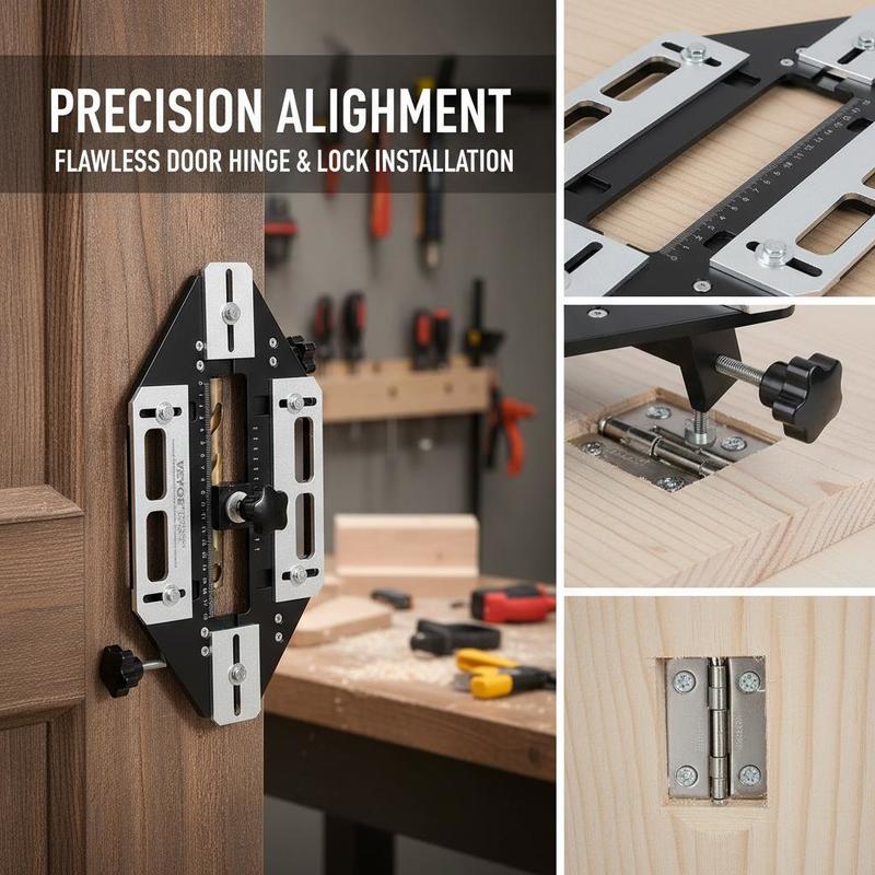 Aluminum Alloy Mortise Templat - Woodworking Tools ulasan dan harga