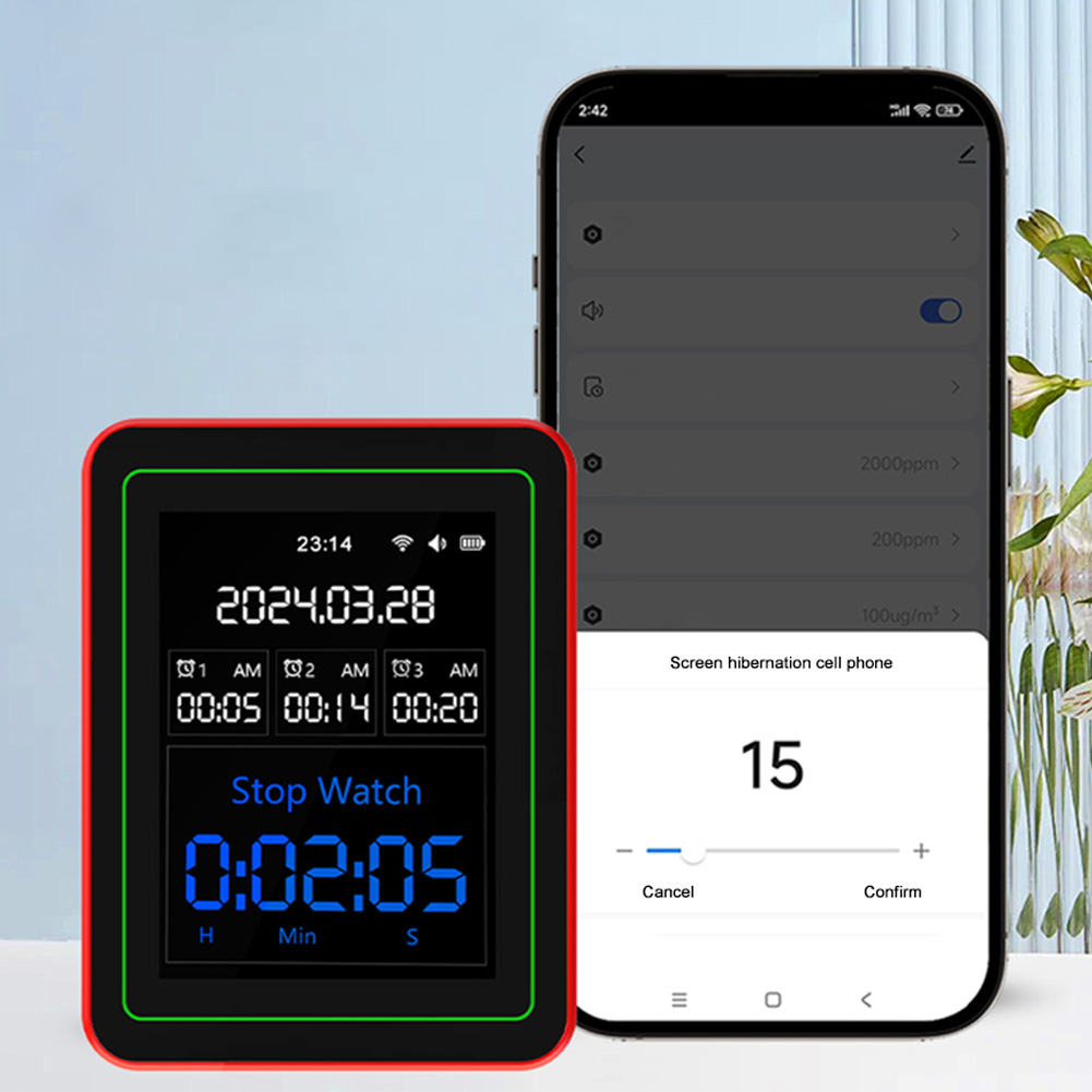 WiFi 15-in-1 Portable AQI PM0. - Woodworking App ulasan dan harga