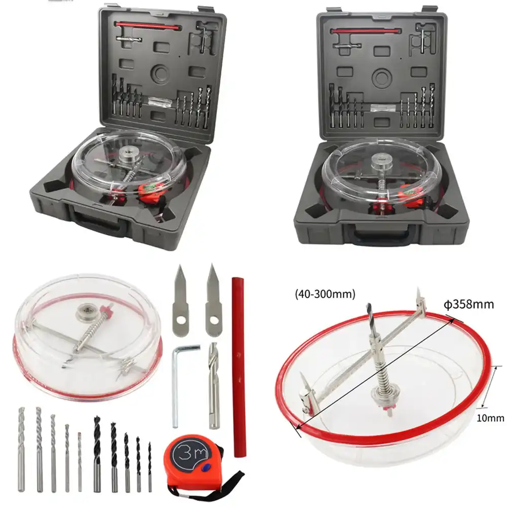 Adjustable Hole Saw Cutter Dri - Woodworking Edge ulasan dan harga