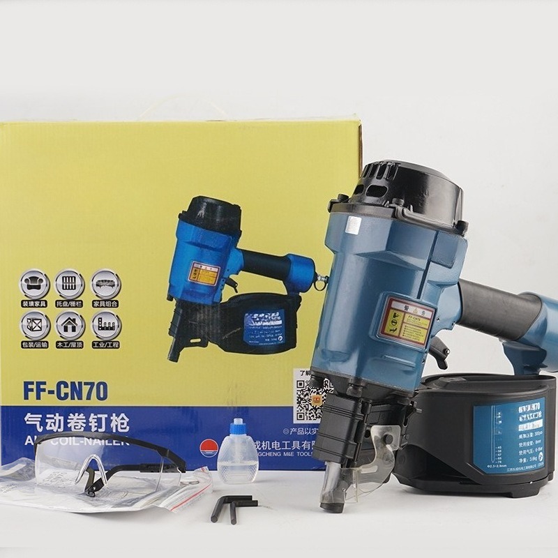 Pneumatic nail gun, large capa - Woodworking Magazine ulasan dan harga