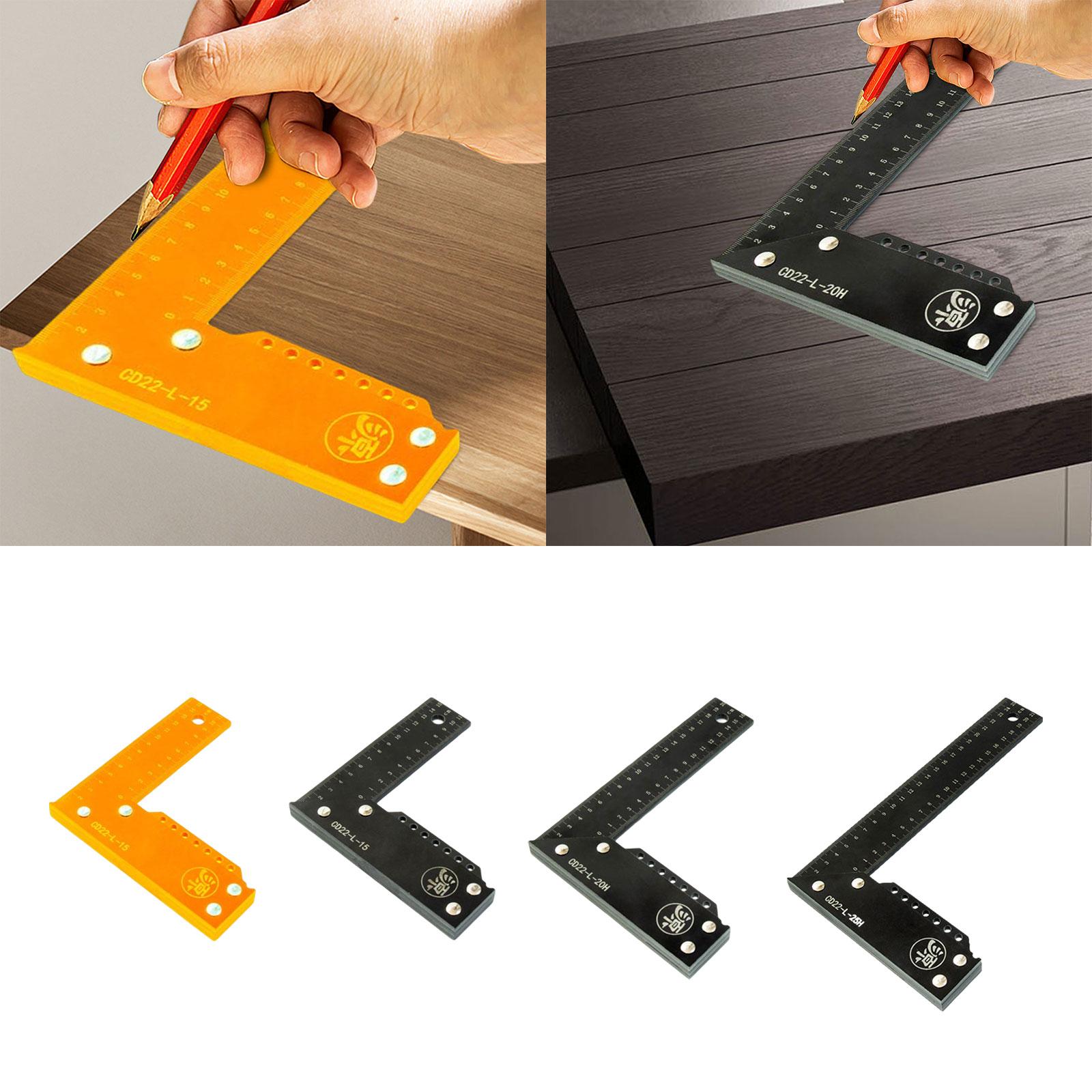 L Shaped Square Ruler Angle Pr - Woodworking For Engineers ulasan dan harga