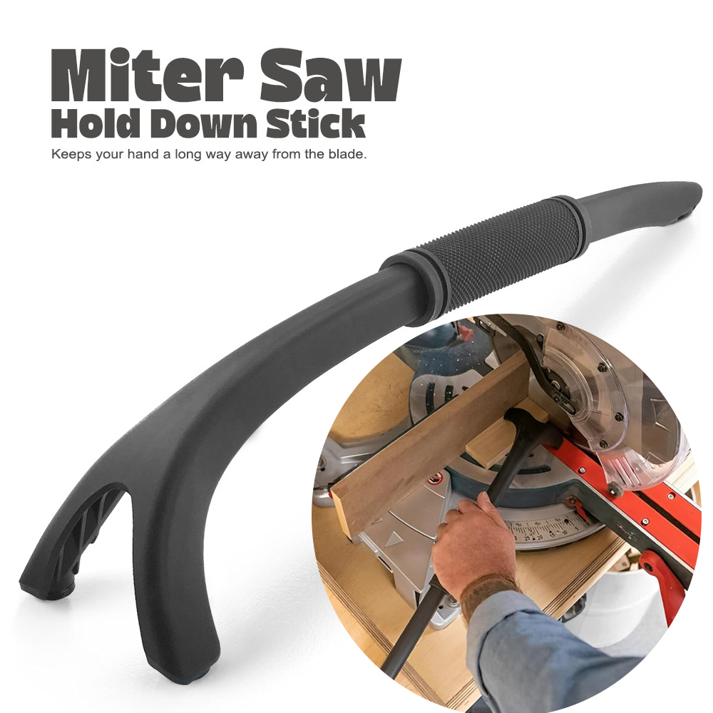 Miter Saw Hold Down Stick 460m - Woodworking Kickback ulasan dan harga