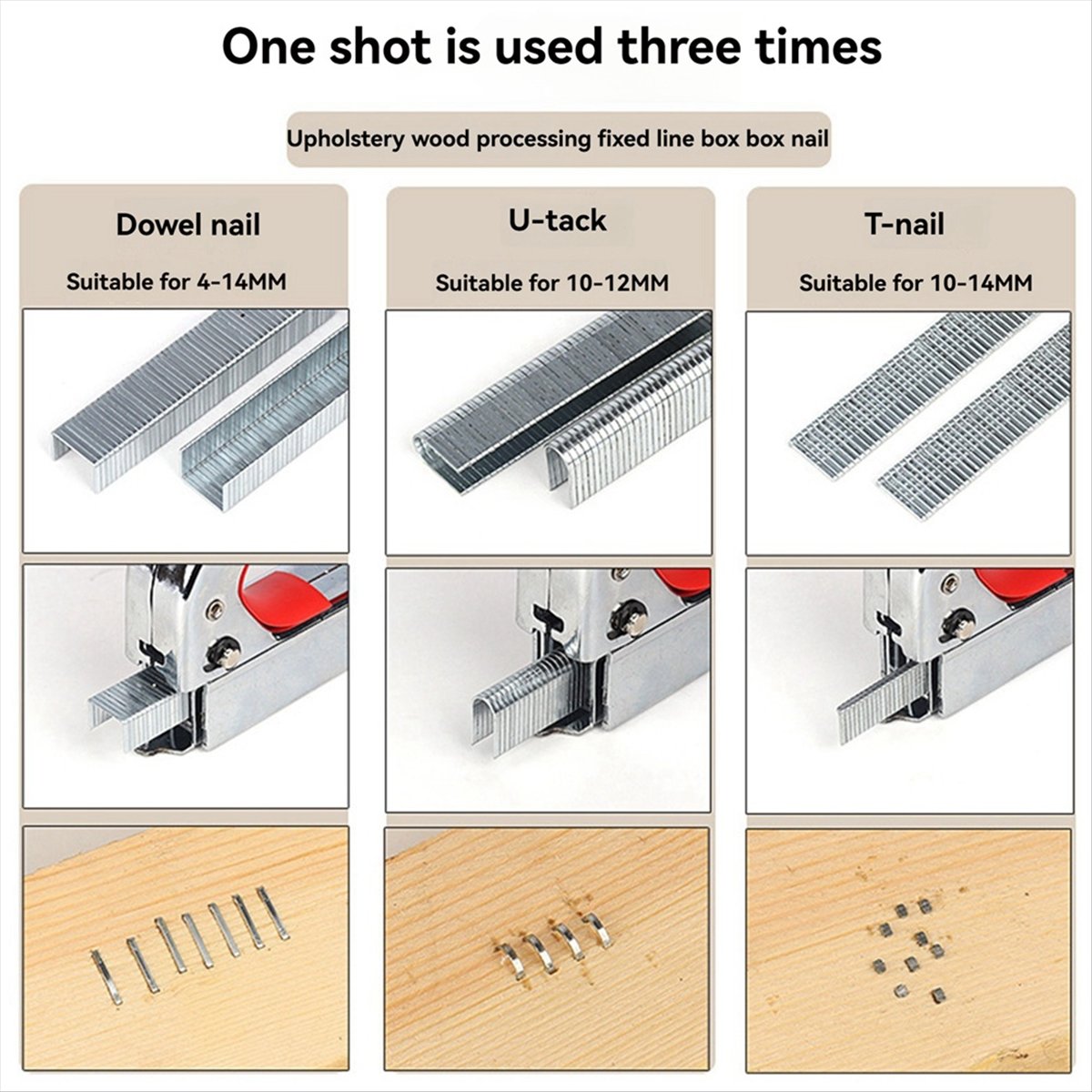 N82R Manual Three-Purpose Nail - Woodworking Tools ulasan dan harga