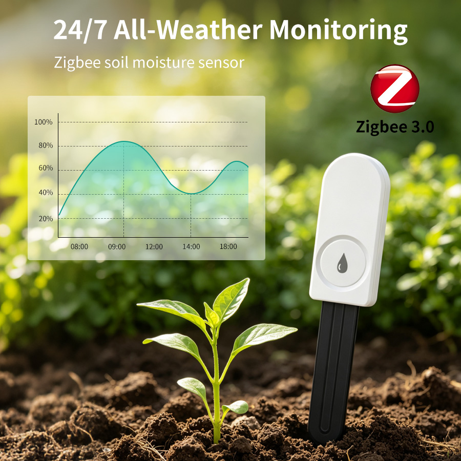 Tuya Zigbee3.0 Soil Moisture S - Woodworking App ulasan dan harga