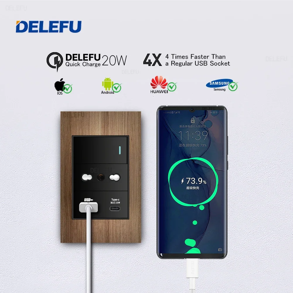 DELEFU Aluminium Wood Black It - Woodworking Tv ulasan dan harga