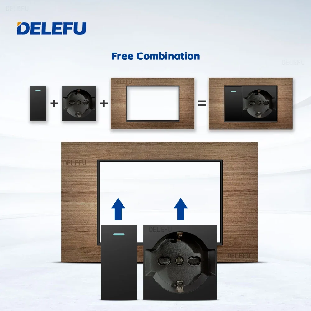 DELEFU Aluminium Wood Black It - Woodworking Tv ulasan dan harga