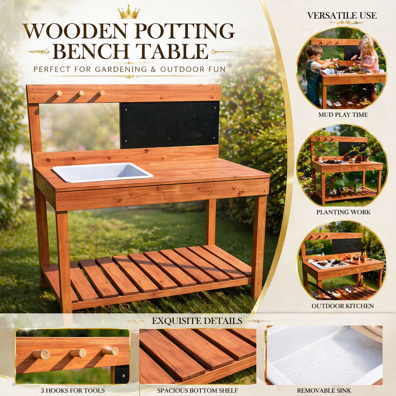 Wooden Potting Benches For Chi - Woodworking Bench ulasan dan harga