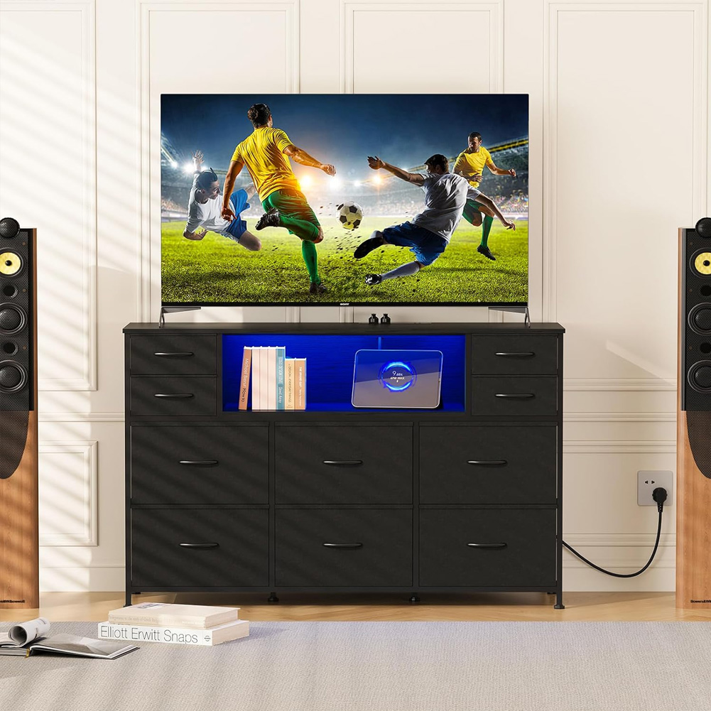 10 Fabric Drawers Dresser, TV  - Woodworking Tv ulasan dan harga