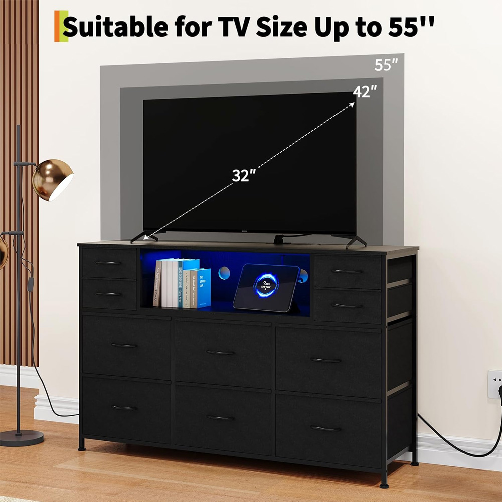 10 Fabric Drawers Dresser, TV  - Woodworking Tv ulasan dan harga