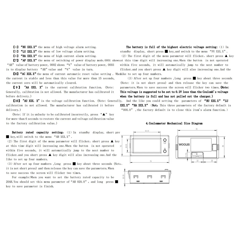 BMBY-Hall Coulomb Meter Voltag - Woodworking App ulasan dan harga