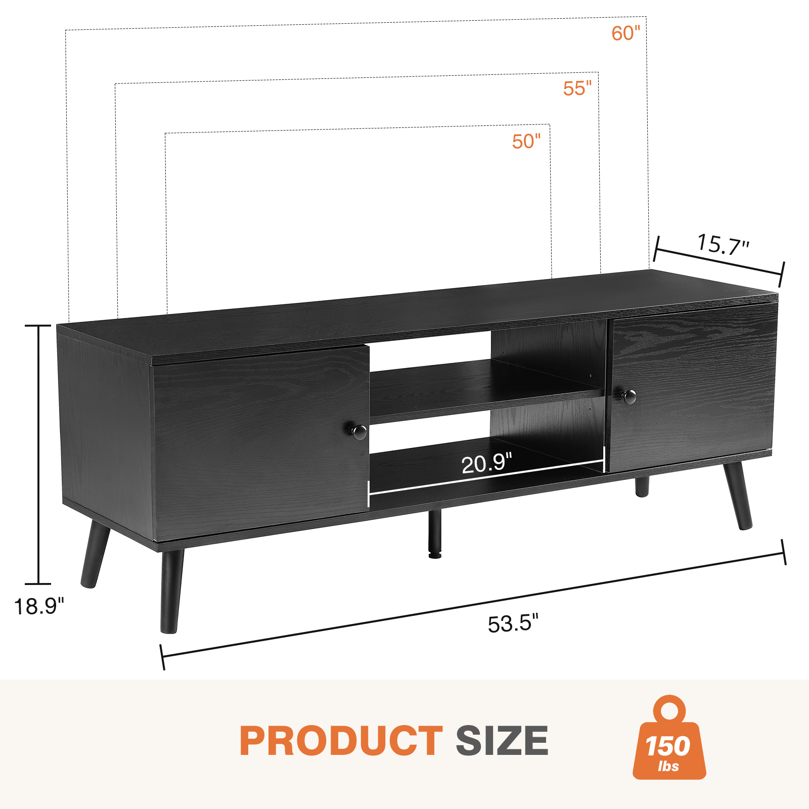 JHK Wooden Fireplace Tv Stand  - Woodworking Tv ulasan dan harga