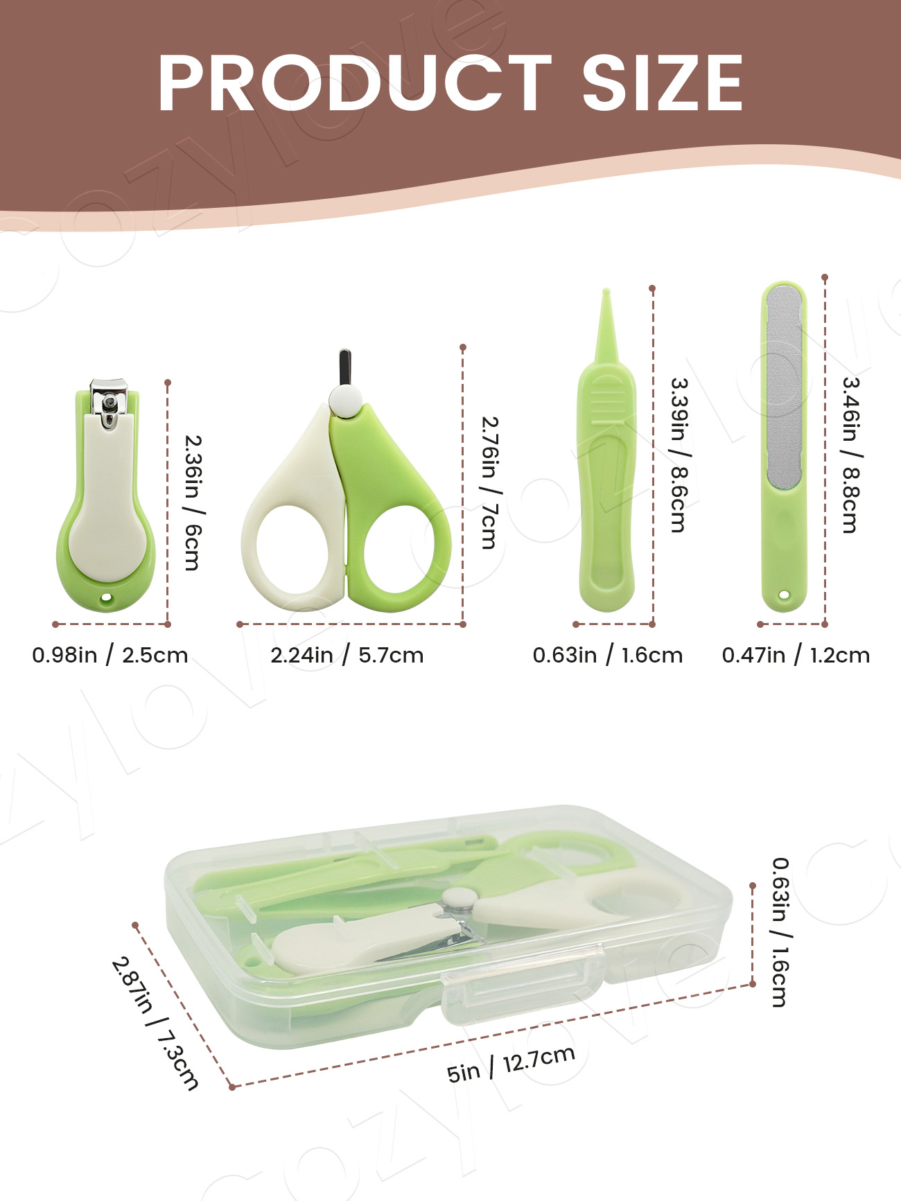 Baby Nails Cut Suits | 3-in-1  - Woodworking File ulasan dan harga