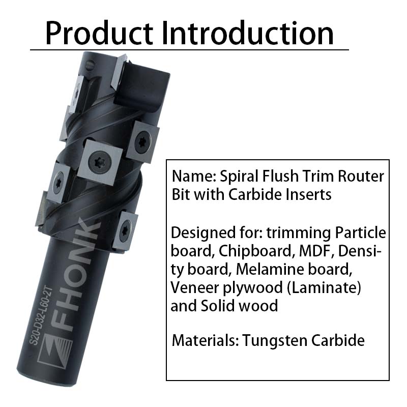 20mm Shank Flush Trim Router B - Woodworking Tools ulasan dan harga