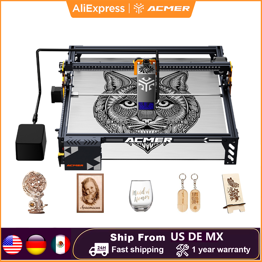 ACMER P1 S PRO 20W 10W 6W Lase - Woodworking App ulasan dan harga