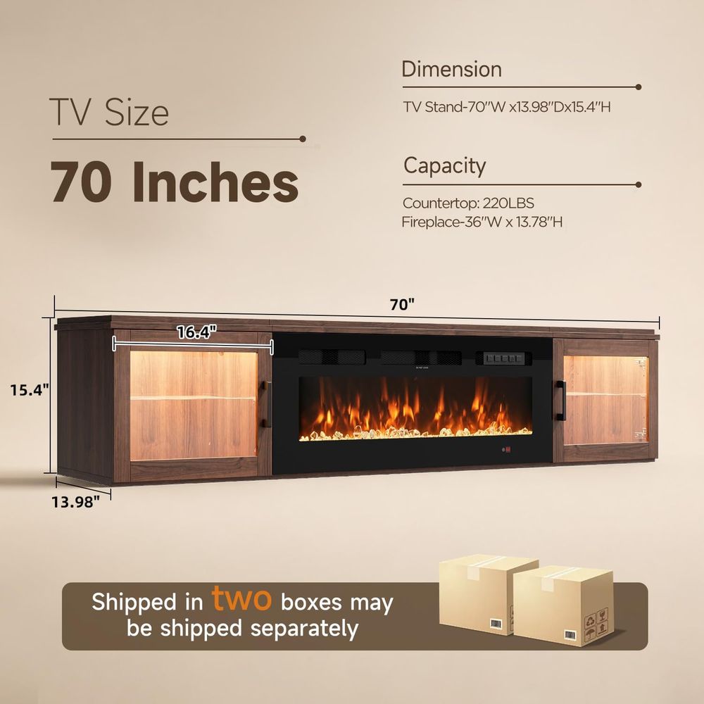 70 Floating TV Stand with Fire - Woodworking Tv ulasan dan harga
