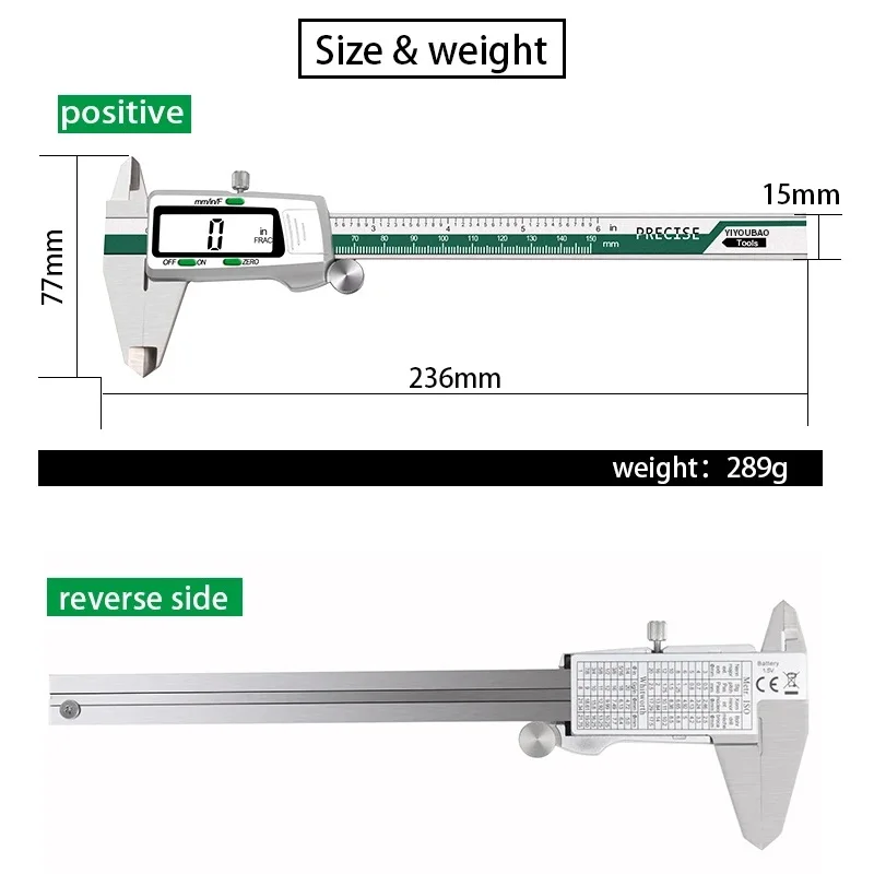 ET50 150mm Stainless Steel Cal - Woodworking Thicknesser ulasan dan harga