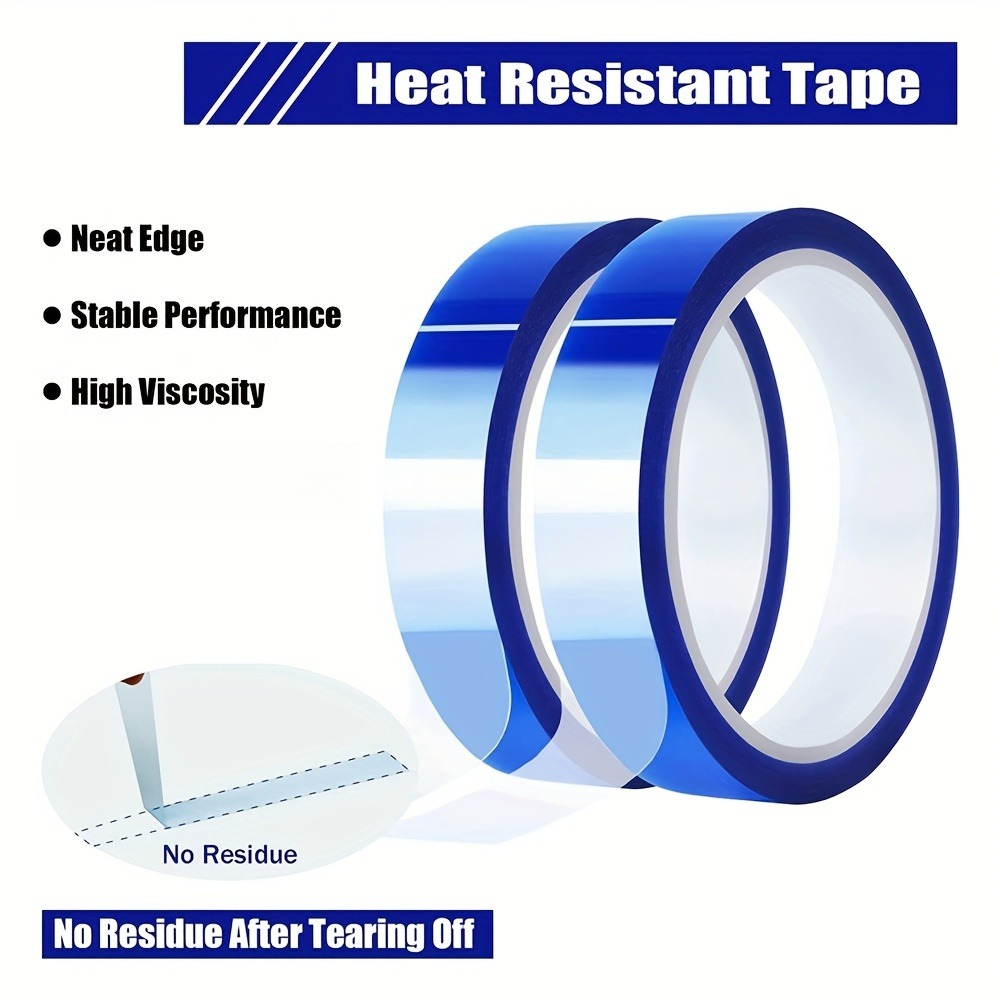 2 Roll Blue Heat Tape, High Te - Woodworking Blueprint ulasan dan harga