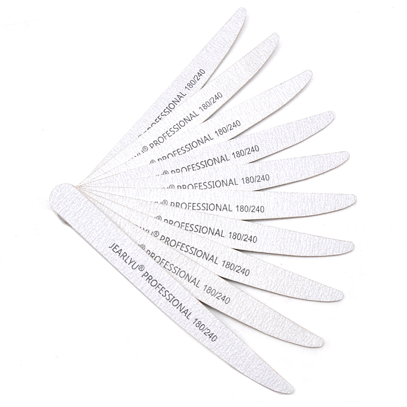 50pcs Lancet Wooden Nail Files - Woodworking File ulasan dan harga