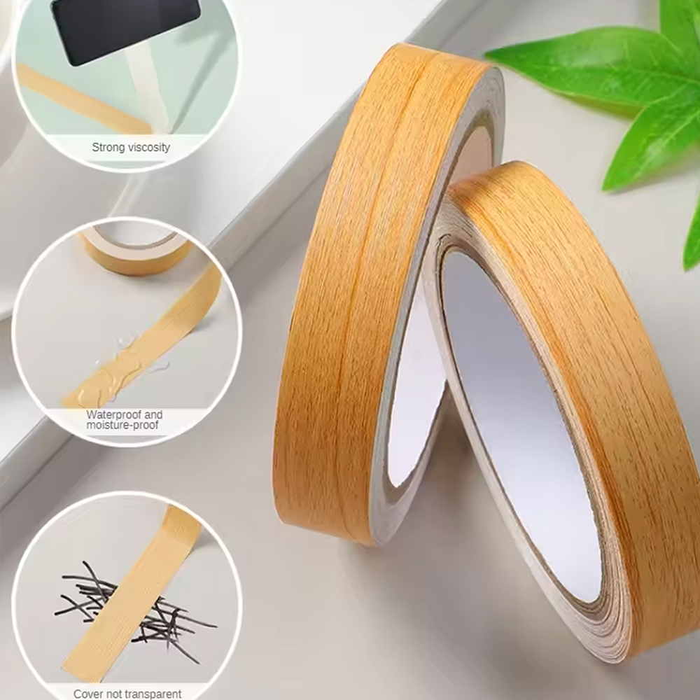 1Roll 10m Furniture Self-adhes - Xfasten Woodworking Tape ulasan dan harga