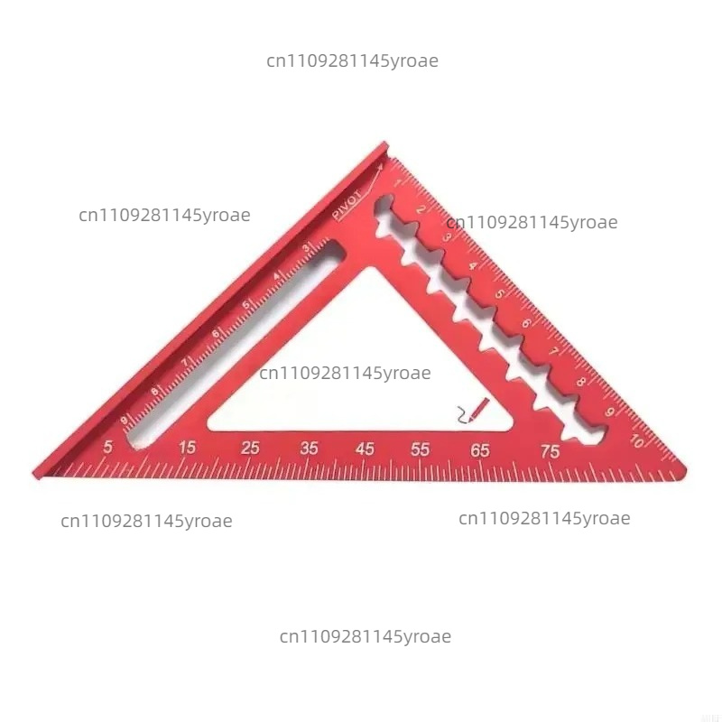 4Inch Aluminum Triangle Square - Woodworking Tools ulasan dan harga