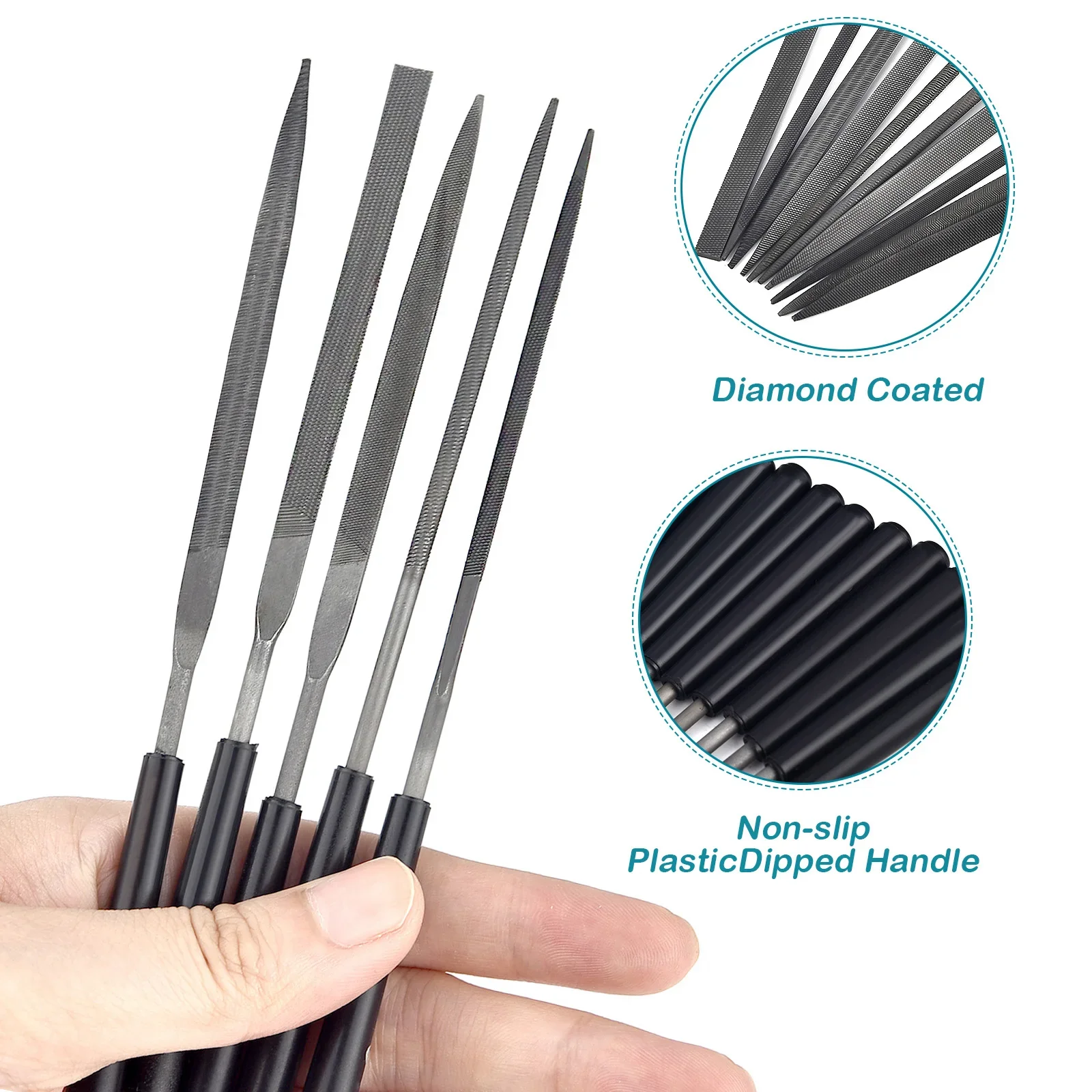 3/5/10pcs Needle File Set Meta - Woodworking File ulasan dan harga
