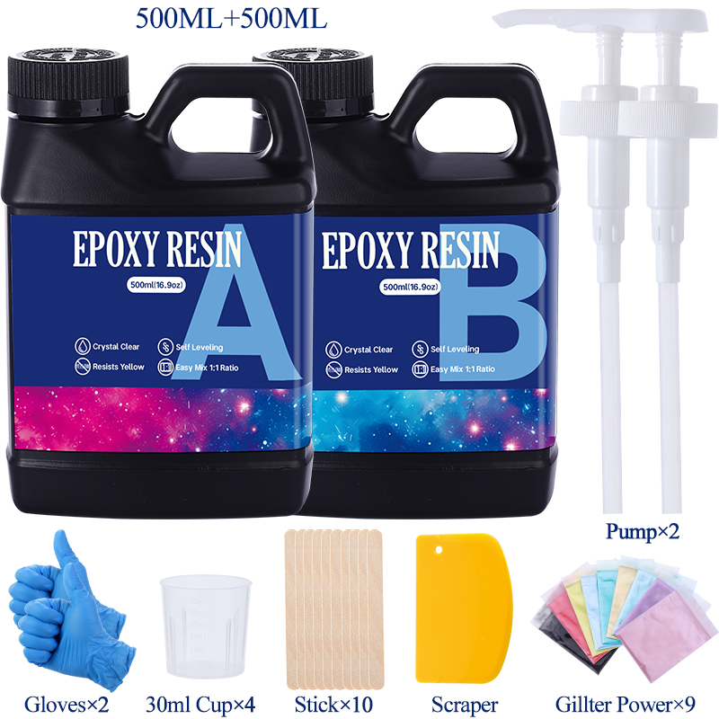 Fast Curing 1:1 Crystal Clear  - Woodworking Epoxy ulasan dan harga