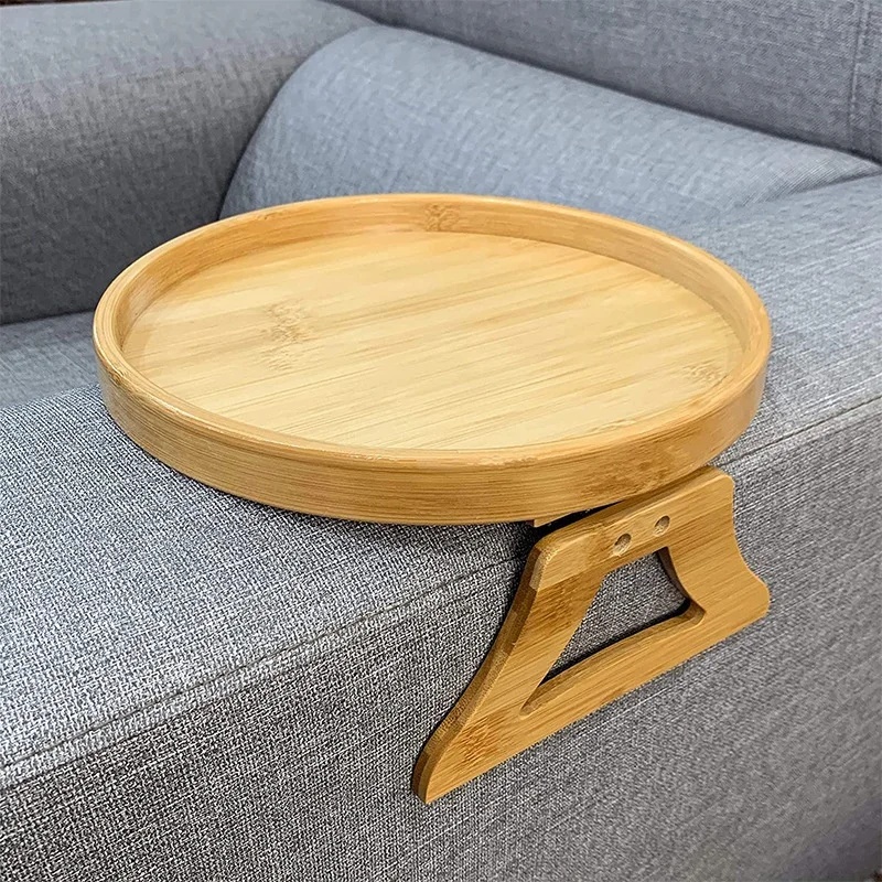 Clip-On Natural Wood Sofa Armr - Woodworking Tv ulasan dan harga