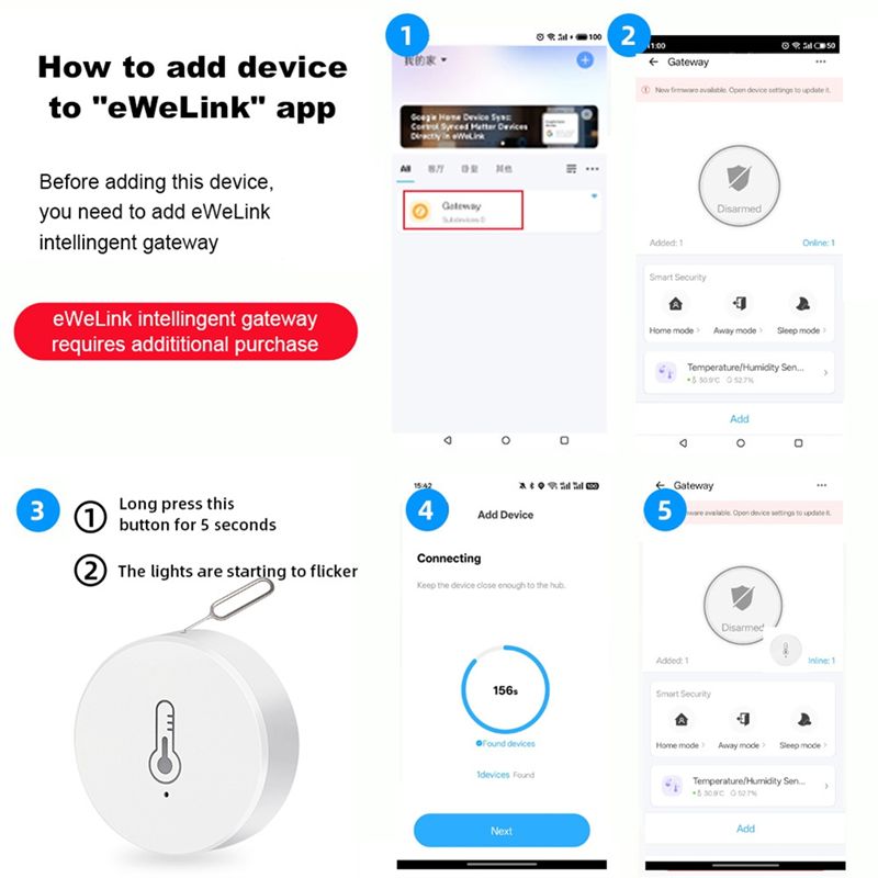 AEE6-Zigbee Temperature And Hu - Woodworking App ulasan dan harga
