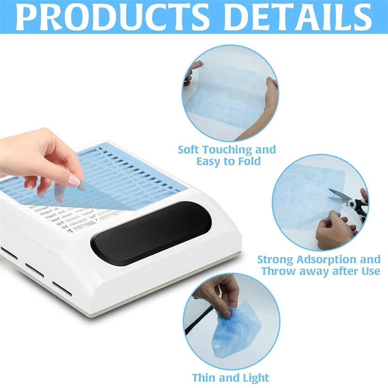 100Pcs Nail Vacuum Filter Pape - Woodworking Vacuum Press ulasan dan harga