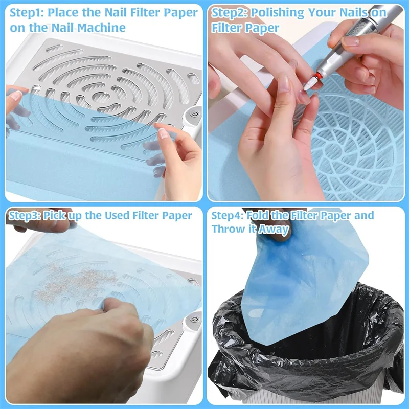 100Pcs Nail Vacuum Filter Pape - Woodworking Vacuum Press ulasan dan harga